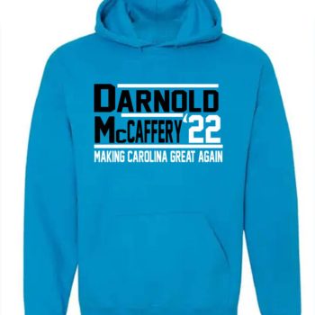 Christian Mccaffrey Sam Darnold Carolina Panthers 2022 Crew Hooded Sweatshirt Unisex Hoodie