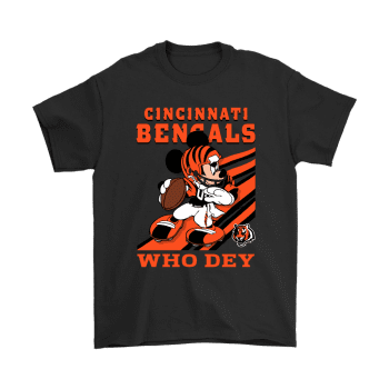 Cincinnati Bengals Slogan Who Dey Mickey Mouse Unisex T-Shirt Kid T-Shirt LTS1775