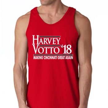 Cincinnati Reds Matt Harvey Joey Votto "18" Unisex Tank Top