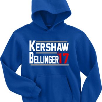 Clayton Kershaw Cody Bellinger 17 Los Angeles Dodgers Hooded Sweatshirt Unisex Hoodie