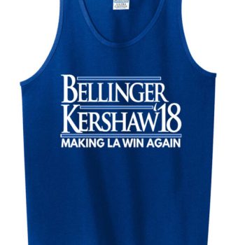 Clayton Kershaw Cody Bellinger Los Angeles Dodgers "18" Unisex Tank Top