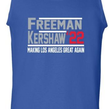 Clayton Kershaw Freddie Freeman Los Angeles Dodgers 22 Unisex Tank Top