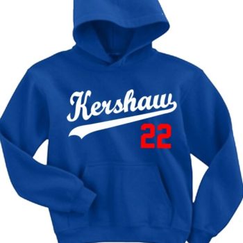 Clayton Kershaw Los Angeles Dodgers "Kershaw" Hooded Sweatshirt Hoodie