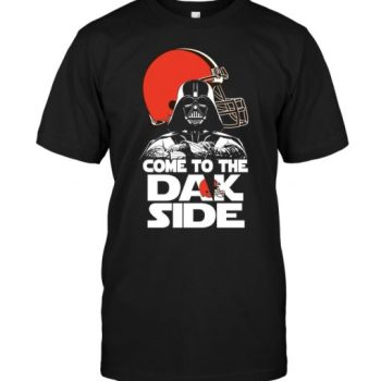 Cleveland Browns Come To The Dak Side Dark Vader Unisex T-Shirt Kid T-Shirt LTS1864