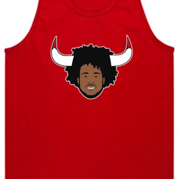 Coby White Unc Chicago Bulls Logo Unisex Tank Top