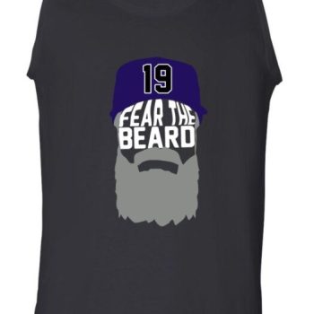 Colorado Rockies Charlie Blackmon "Fear Beard Pic" Unisex Tank Top