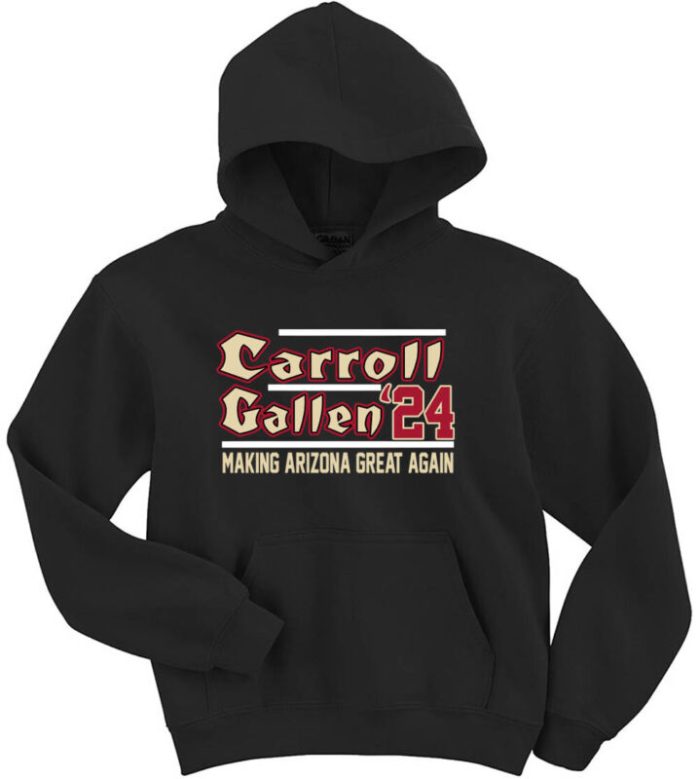 Corbin Carroll Zac Gallen Arizona Diamondbacks 2024 Crew Hooded Sweatshirt Unisex Hoodie