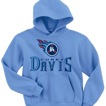 Corey Davis Tennessee Titans "Logo" Hooded Sweatshirt Hoodie