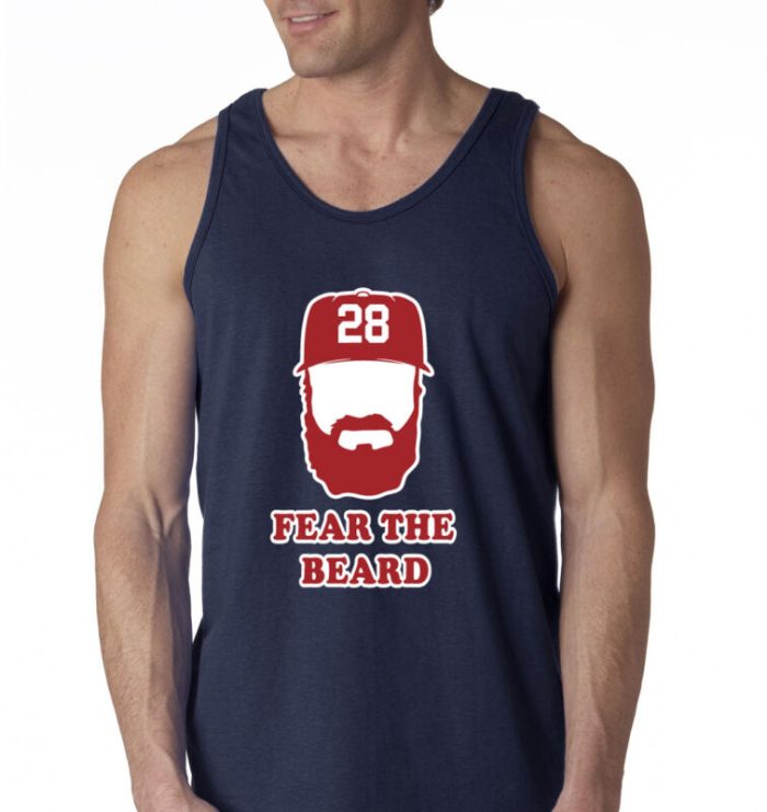 Corey Kluber Cleveland Indians "Fear The Beard" Unisex Tank Top
