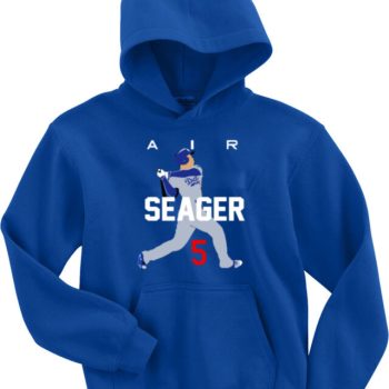 Corey Seager Los Angeles Dodgers "Air" Hooded Sweatshirt Hoodie