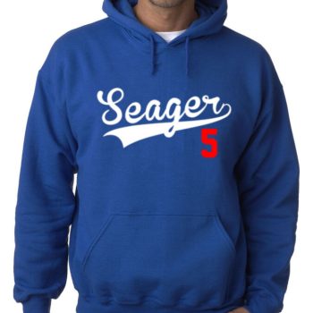 Corey Seager Los Angeles Dodgers "Seager 5" Hooded Sweatshirt Unisex Hoodie