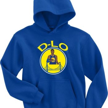D'Angelo Russell Golden State Warriors D-Lo Logo Hooded Sweatshirt Unisex Hoodie