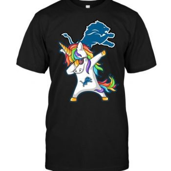 Dabbing Hip Hop Unicorn Dab Detroit Lions Unisex T-Shirt Kid T-Shirt LTS3475