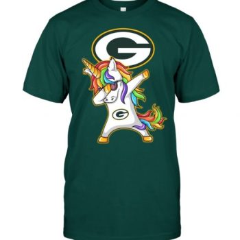 Dabbing Hip Hop Unicorn Dab Green Bay Packers Unisex T-Shirt Kid T-Shirt LTS3741