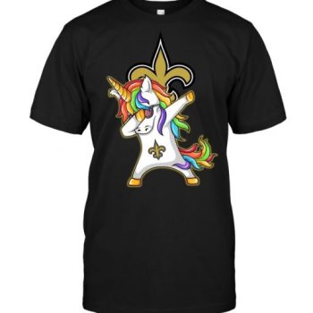 Dabbing Hip Hop Unicorn Dab New Orleans Saints Unisex T-Shirt Kid T-Shirt LTS4530