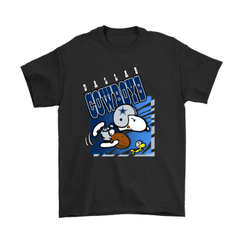 Dallas Cowboys Football Woodstock And Snoopy Unisex T-Shirt Kid T-Shirt LTS2262