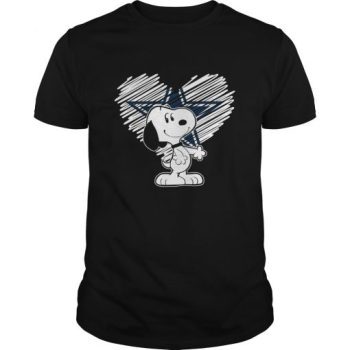 Dallas Cowboys Snoopy In My Heart Football Unisex T-Shirt Kid T-Shirt LTS2203
