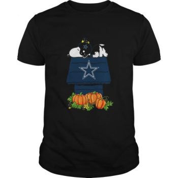 Dallas Cowboys Snoopy Pumpkin House Unisex T-Shirt Kid T-Shirt LTS2134