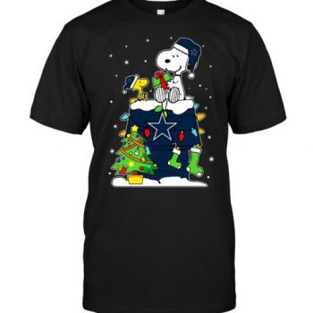 Dallas Cowboys Snoopy & Woodstock Christmas Unisex T-Shirt Kid T-Shirt LTS2142