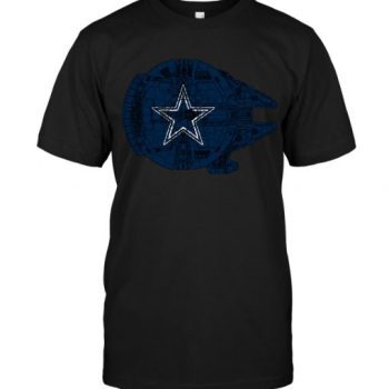 Dallas Cowboys The Millennium Falcon Star Wars Unisex T-Shirt Kid T-Shirt LTS2147