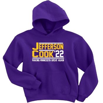 Dalvin Cook Justin Jefferson Minnesota Vikings 2022 Crew Hooded Sweatshirt Unisex Hoodie