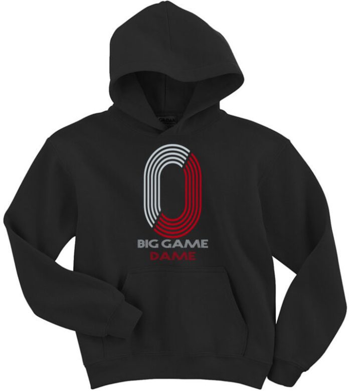 Damian Lillard Portland Trail Blazers "Big Game" Hooded Sweatshirt Hoodie
