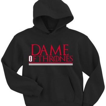 Damian Lillard Portland Trail Blazers "Dame Of Thrones" Game Hooded Sweatshirt Unisex Hoodie