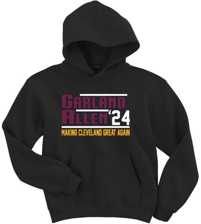 Darius Garland Jarrett Allen Cleveland Cavaliers Cavs Crew Hooded Sweatshirt Unisex Hoodie