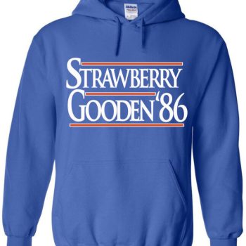 Darryl Strawberstrawberry Doc Gooden New York Mets "86" Hoodie Hooded Sweatshirt