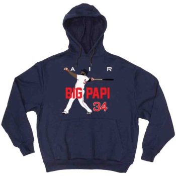 David Ortiz Boston Red Sox Big Papi "Air Hr New" Hooded Sweatshirt Hoodie