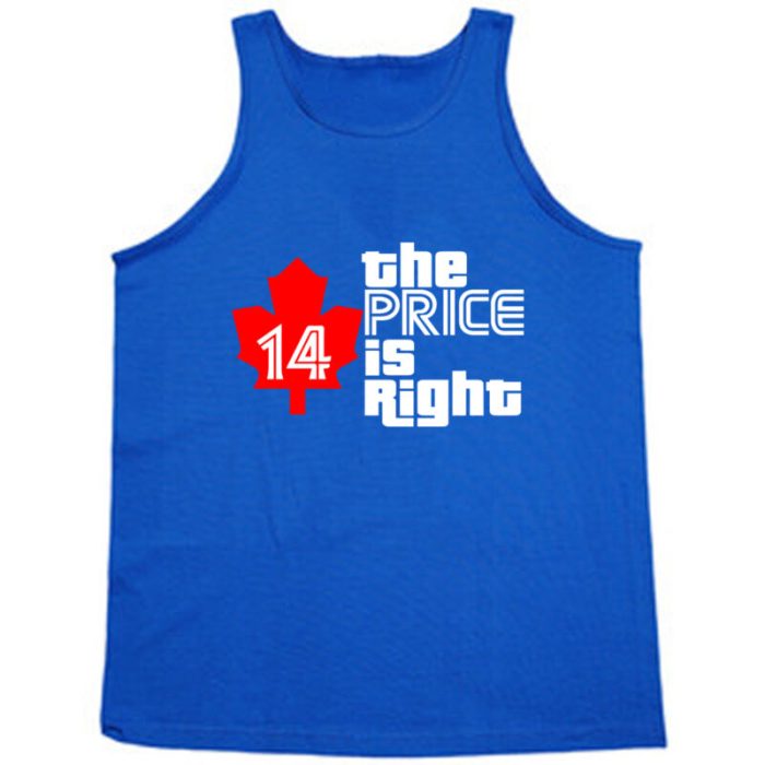 David Price Toronto Blue Jays "Right Price" Unisex Tank Top