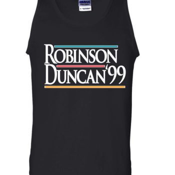 David Robinson Tim Duncan San Antonio Spurs "99" Unisex Tank Top