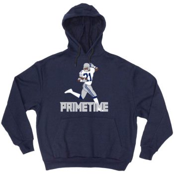 Deion Sanders Dallas Cowboys "Prime Time" Hooded Sweatshirt Unisex Hoodie