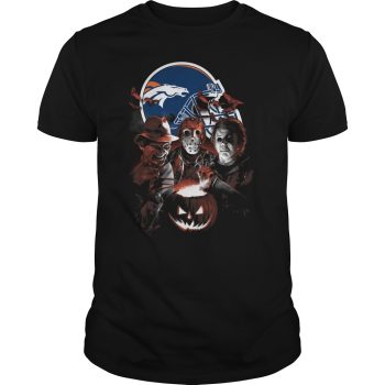 Denver Broncos Halloween Scream Team Unisex T-Shirt Kid T-Shirt LTS1130