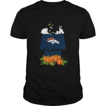 Denver Broncos Snoopy Pumpkin House Unisex T-Shirt Kid T-Shirt LTS1040
