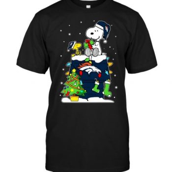 Denver Broncos Snoopy & Woodstock Christmas Unisex T-Shirt Kid T-Shirt LTS1048