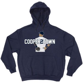 Derek Jeter New York Yankees Hall Of Fame Cooperstown Pic Crew Hooded Sweatshirt Unisex Hoodie