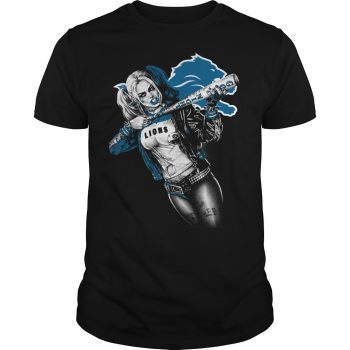 Detroit Lions Harley Quinn Unisex T-Shirt Kid T-Shirt LTS3571