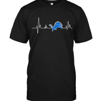 Detroit Lions Heartbeat Unisex T-Shirt Kid T-Shirt LTS3477