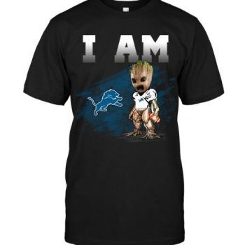 Detroit Lions I Am Groot Unisex T-Shirt Kid T-Shirt LTS3485