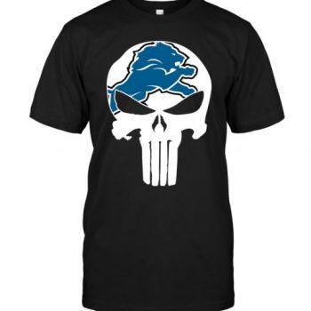 Detroit Lions Punisher Unisex T-Shirt Kid T-Shirt LTS3479
