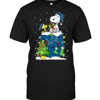Detroit Lions Snoopy & Woodstock Christmas Unisex T-Shirt Kid T-Shirt LTS3489