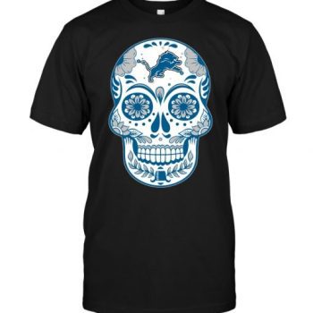 Detroit Lions Sugar Skull Unisex T-Shirt Kid T-Shirt LTS3491