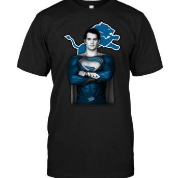 Detroit Lions Superman Clark Kent Unisex T-Shirt Kid T-Shirt LTS3492
