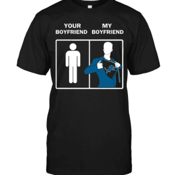 Detroit Lions Your Boyfriend My Boyfriend Unisex T-Shirt Kid T-Shirt LTS3495