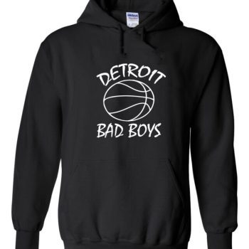Detroit Pistons "Bad Boys" Hooded Sweatshirt Hoodie