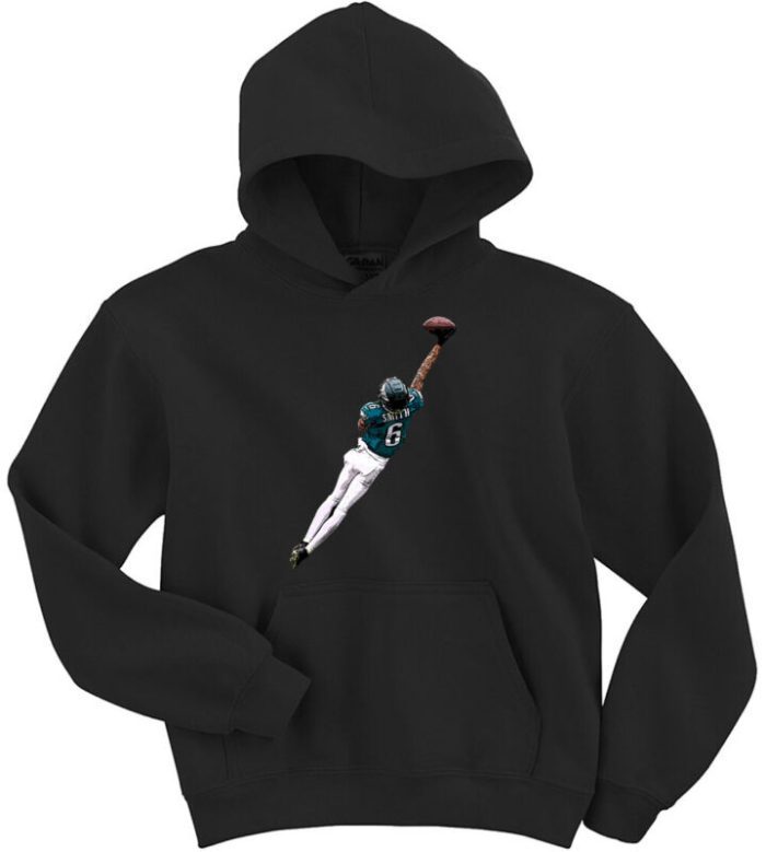 Devonta Smith Philadelphia Eagles Catch Crew Hooded Sweatshirt Unisex Hoodie