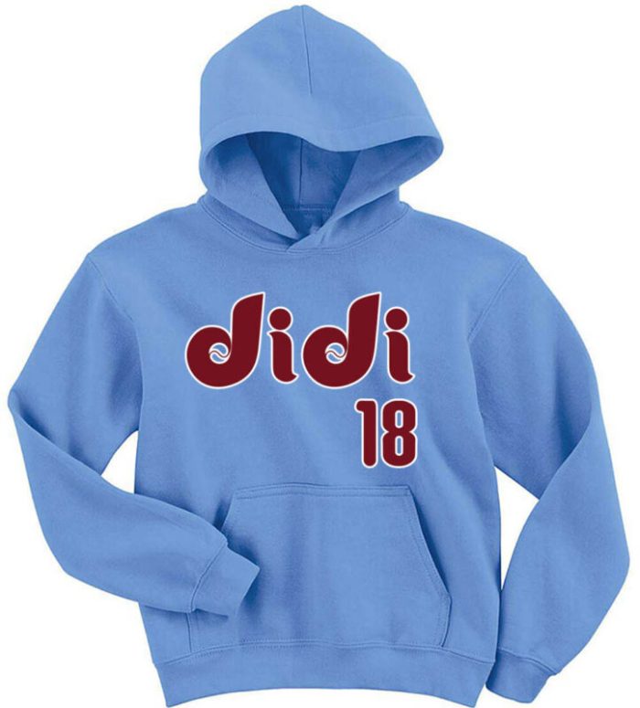 Didi Gregorious Philadelphia Phillies Philly Crew Hooded Sweatshirt Unisex Hoodie