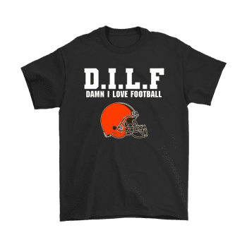 Dilf Damn I Love Football Cleveland Browns Unisex T-Shirt Kid T-Shirt LTS2010