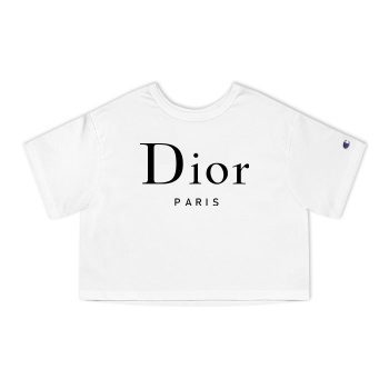 Dior Logo Luxury Champion Women Cropped T-Shirt CTB2658